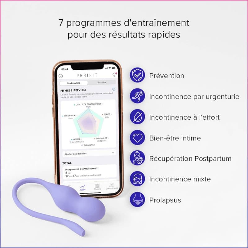Perifit Care+, lilas perifit — vue 3 sur 4