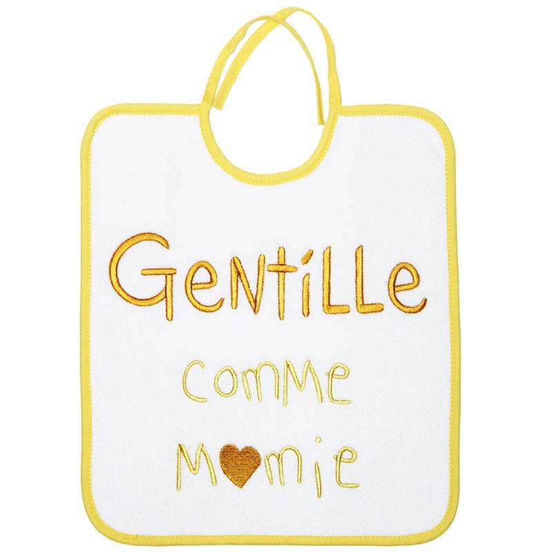 Bavoir 1 Er Age Gentille Comme Mamie, gentille comme mamie babycalin