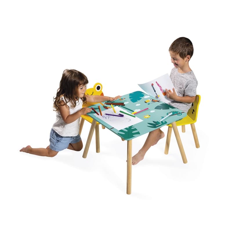 Table et 2 Chaises Tropical, janod 24/10 — vue 7 sur 10