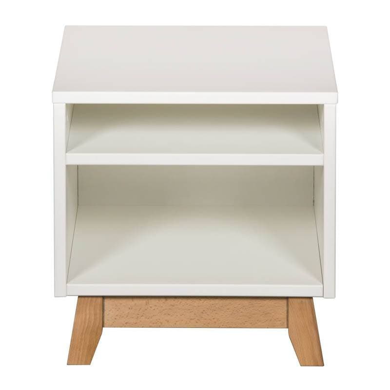 Table de Nuit Trendy Blanc, trendy quax blanc 42x42x42h — vue 1 sur 4