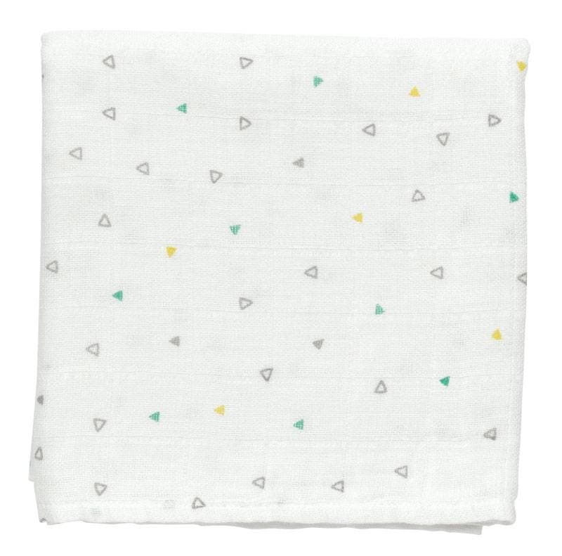 Lot 2 Langes Coton Triangles et Fleches, bebe9creation — vue 3 sur 4