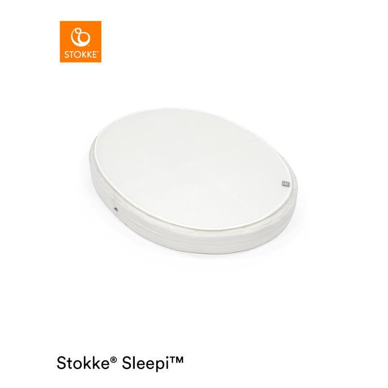 Sleepi Mini Protection Sheet V3, white stokke 2023 — vue 2 sur 2