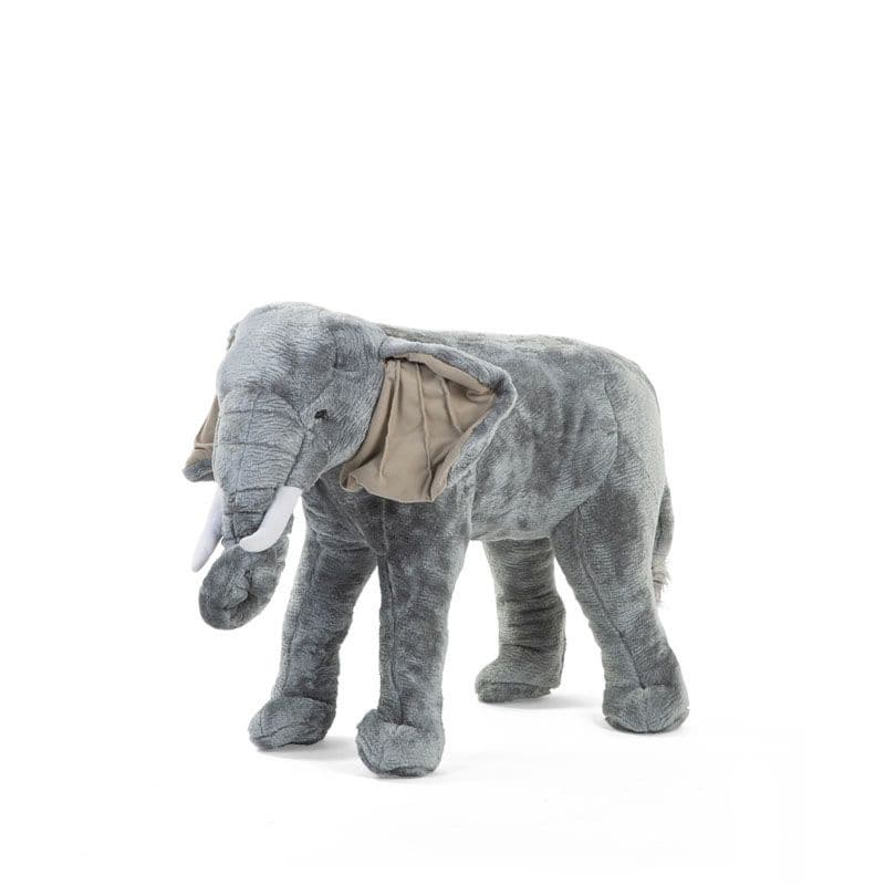 Peluche Debout Elephant, grey childhome