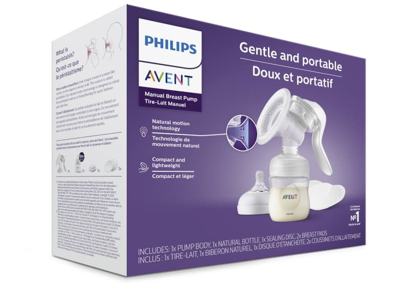 Scf430/10 Tire-lait Manuel Natural, philips avent 9 x 19,7 x 15,7 — vue 4 sur 6
