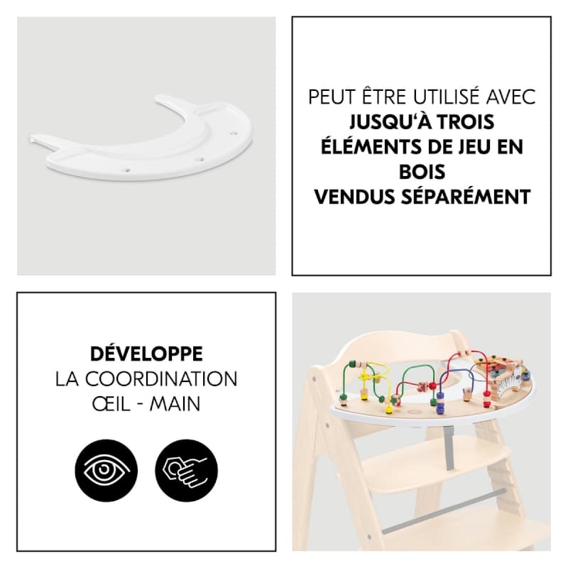 Arketa Play Tray, jouets hauck white a-23 — vue 4 sur 5