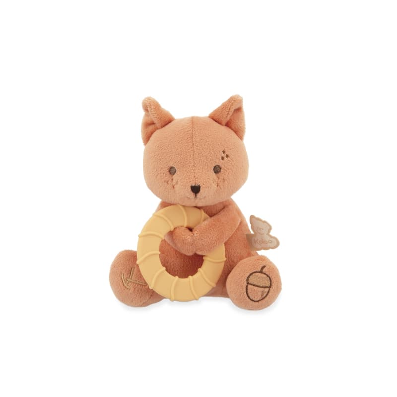 Peluche Anneau Dentiton Ecureuil, kaloo