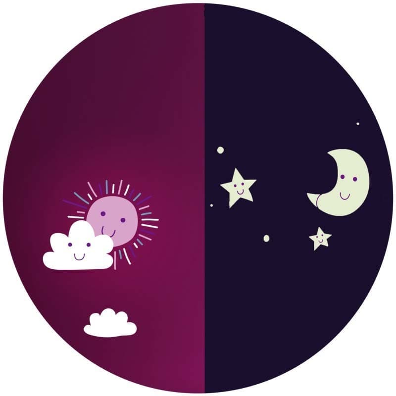 Mini Magic Cup - 360 Poignees - Fille 6m+ Nuit, nuk violet + 6 mois per