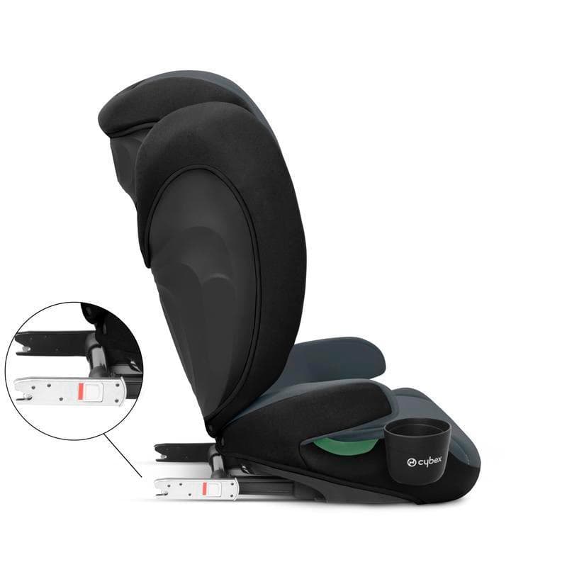 Siege-auto Solution B I-fix, steel grey gr 2/3 silver cybex 07-24 — vue 2 sur 5