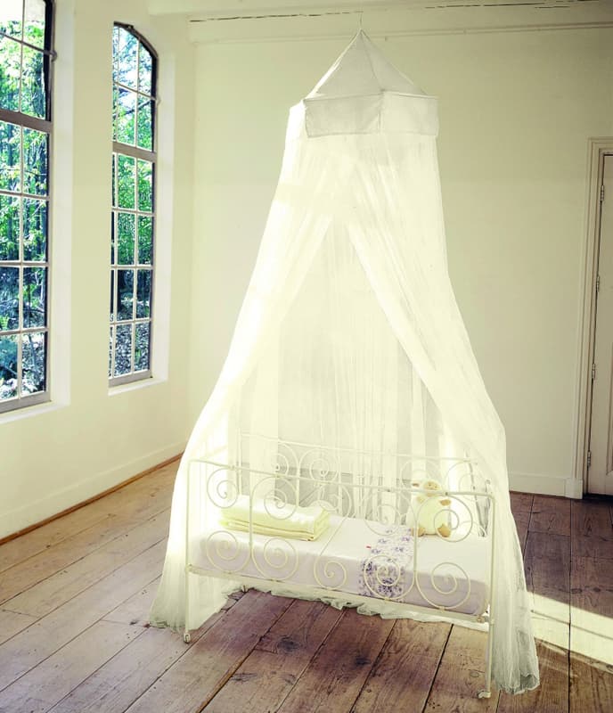 Ciel de Lit / Moustiquaire Miguelito, black with silver dolphins babylonia