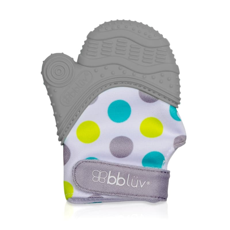 Gluv Mitaine de Dentition pour Bebe Grey, gris bbluv 24/10 — vue 1 sur 5