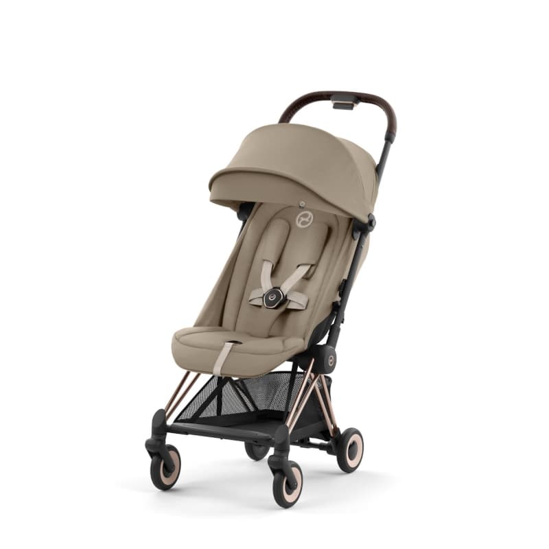 Poussette Coya Rosegold Cosy Beige — vue 1 sur 5