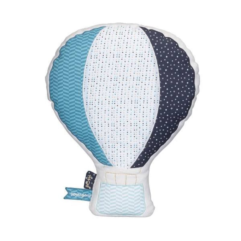 Coussin Mongolfiere New, lazare sauthon baby deco 26,5 x 34,5 x 8 — vue 3 sur 3