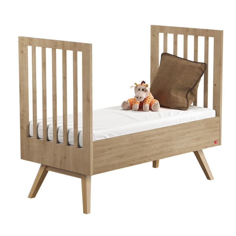Lit Bois Evolutif Bois 70x140 Nautis, 144,5x74,8x98,6 bois