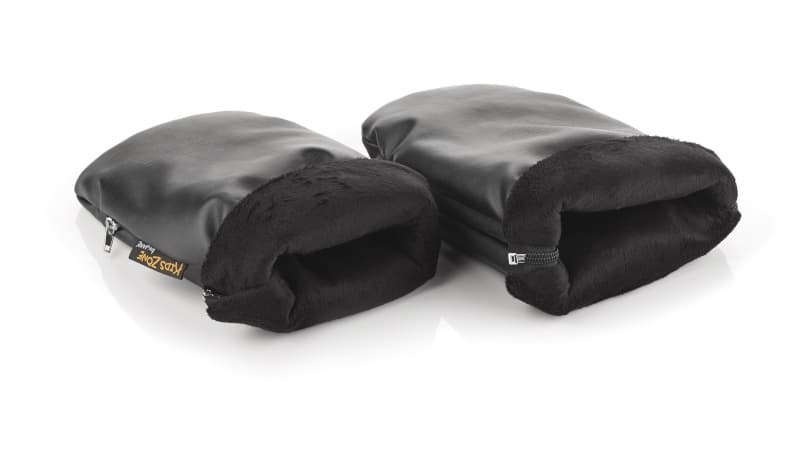 Gants Fourres pour Guidon Noir, black