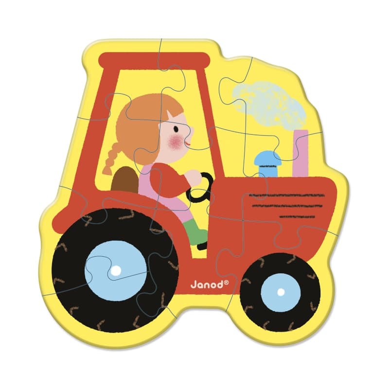 5 Puzzles Evolutifs Ferme, janod — vue 3 sur 9