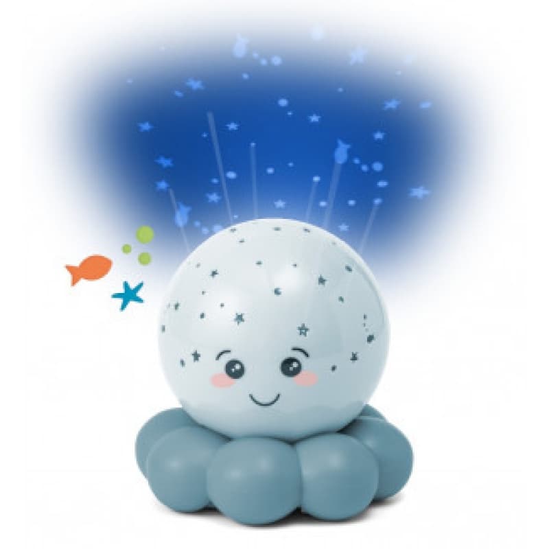 Twinkles To Go Octo, bleu 0m+ stars projectors cloud b 05-24