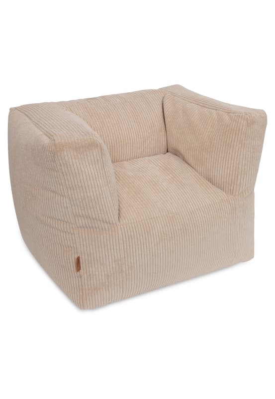 Fauteuil Pouf Enfant Corduroy, natural corduroy jollein h-24 — vue 2 sur 4
