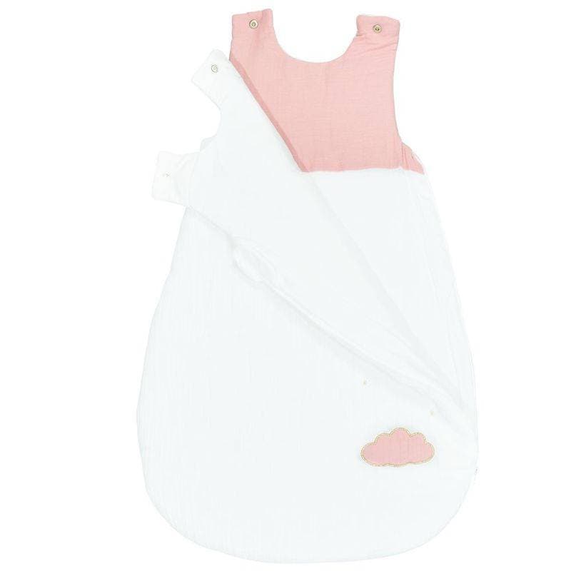 Gigoteuse Ouatinee 0-6 Mois Rose Lily Poudree, lily poudree sauthon baby deco blanc - rose poudre — vue 1 sur 3