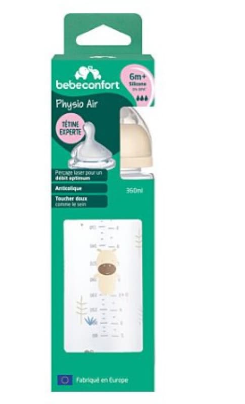 Biberons Col Large Physio 360ml Sand 6+, bebeconfort — vue 2 sur 2
