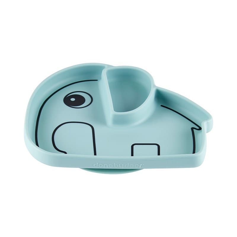 Assiette Antiderapante Silicone Elphee Bleu, elphee bleu 2019