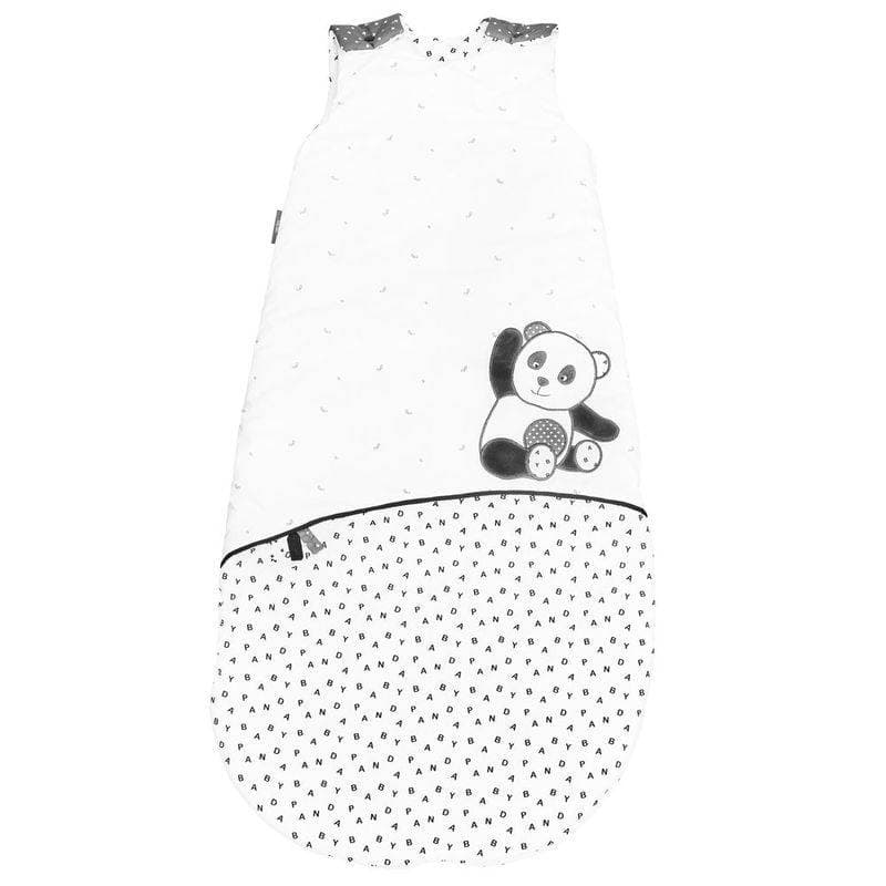 Grande Gigoteuse Ouatinee 6-24mois Chao Chao, chao chao sauthon baby deco blanc - gris fonce - n — vue 3 sur 4