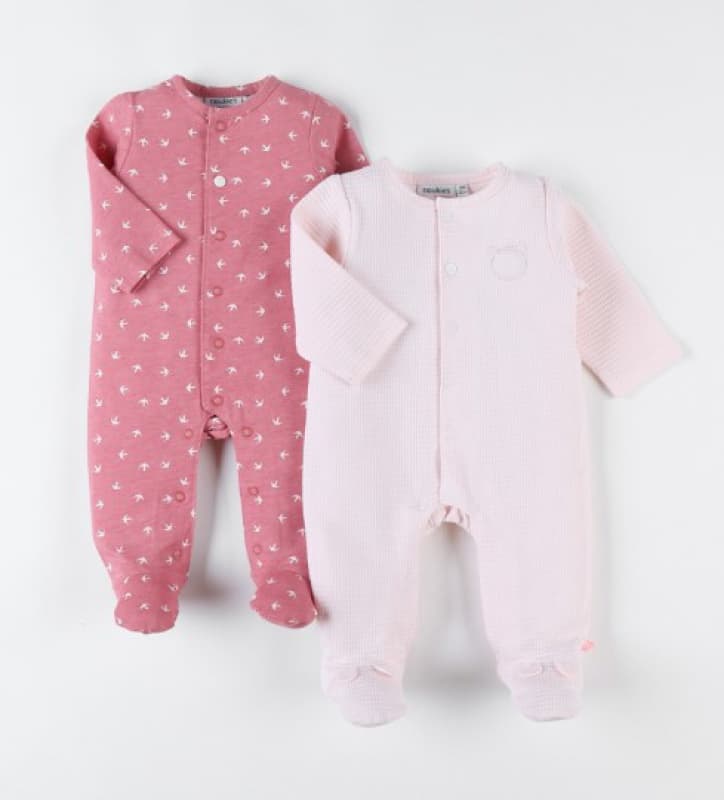 Graphic Set 2pcs Dors Bien Jersey Girl, e23nwgra rose 1m e23 — vue 1 sur 2