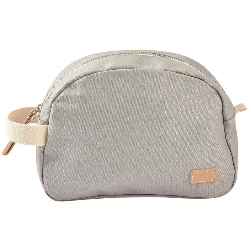 Trousse Toilette Canvas, gris beaba — vue 1 sur 3