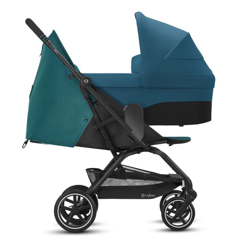 Poussette Eezy S 2 Blk River Blue, gold 2021 — vue 3 sur 6