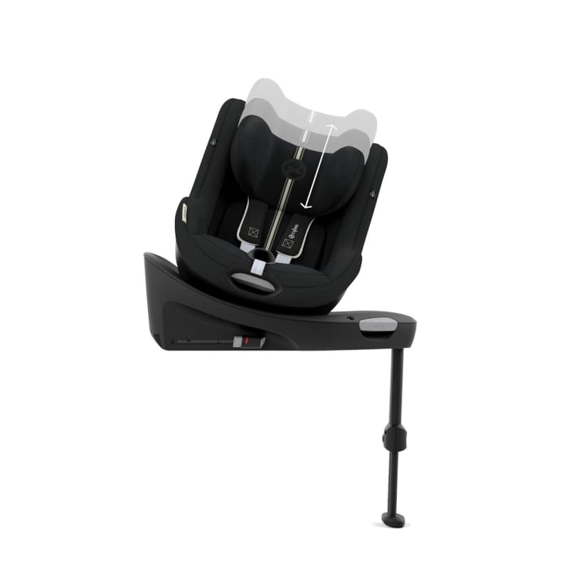 Siege-auto Sirona G I-size Plus, moon black gr 0+/1 gold cybex 07-24 — vue 4 sur 5