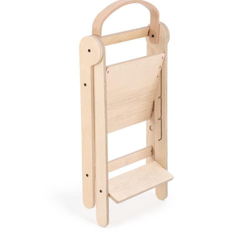 Tour d'Apprentissage Pliable Naturel, mamatoyz natural color 50x56x90 cm — vue 1 sur 2