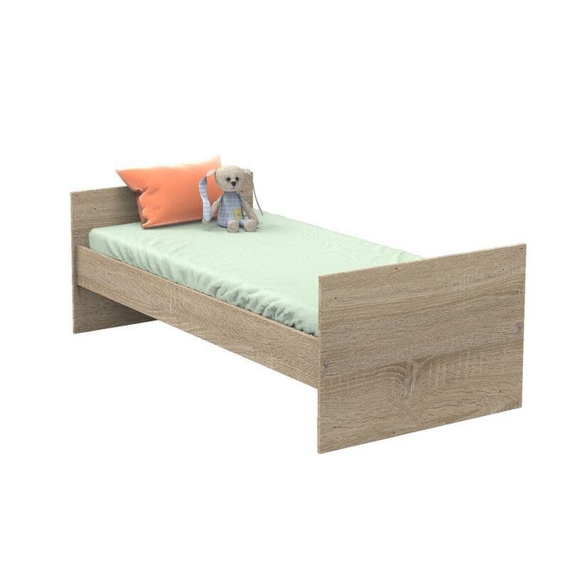 Lit Combine Evolutif 120x60 Gris Nova Gris Volcan Nova, nova meuble — vue 2 sur 5