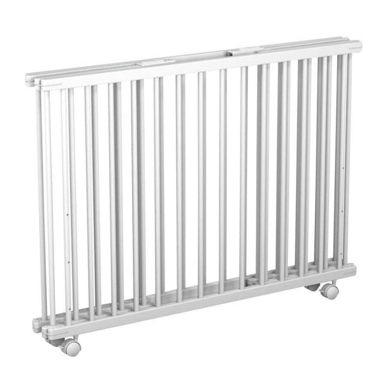 Parc Bois Pliant Alizee 2 Blanc — vue 2 sur 4