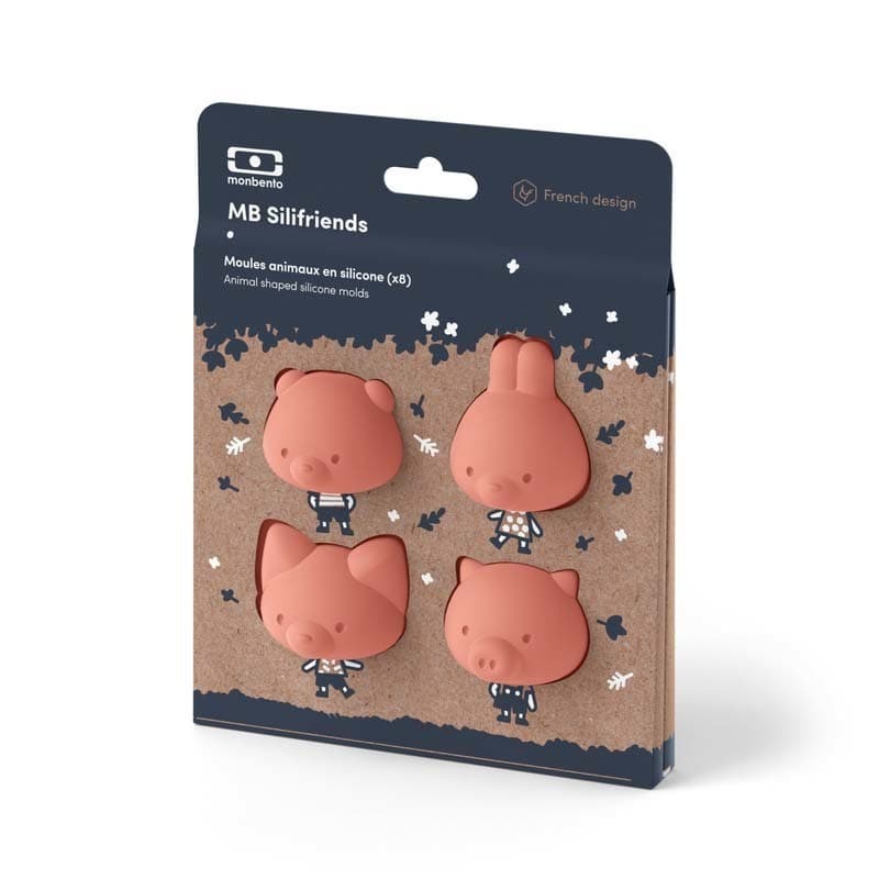 Mb Silifriends - Moule Aminal, monbento rose kids - permanent 2021- — vue 3 sur 3