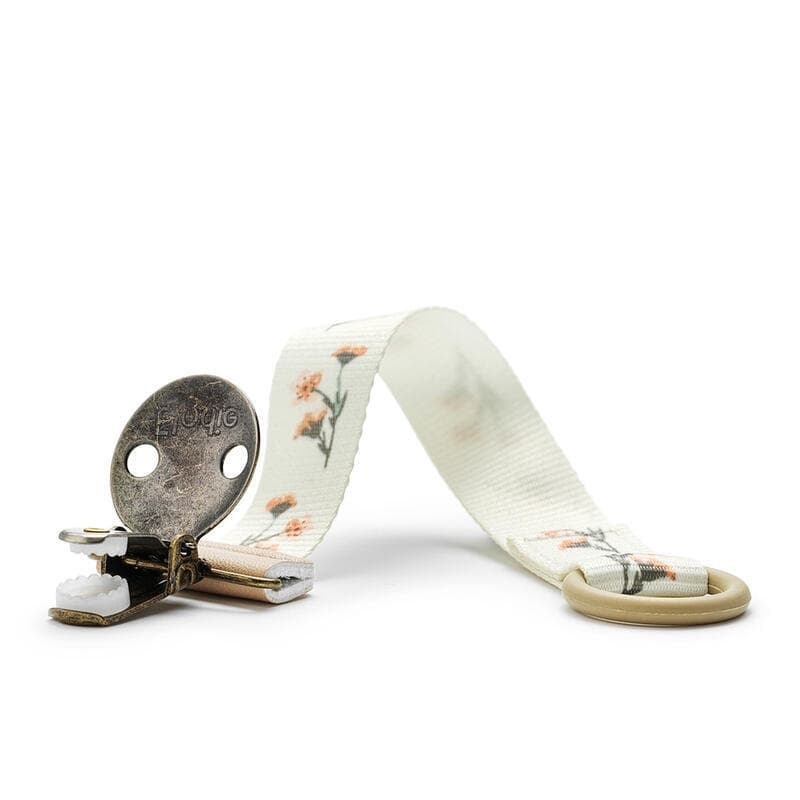 Attache-tetine - Meadow Flower, elodie blanc/rose/vert tu