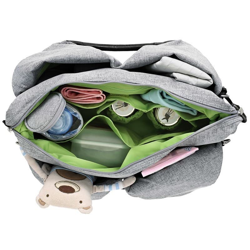 Green Label Sac Neckline, gris chine — vue 1 sur 5