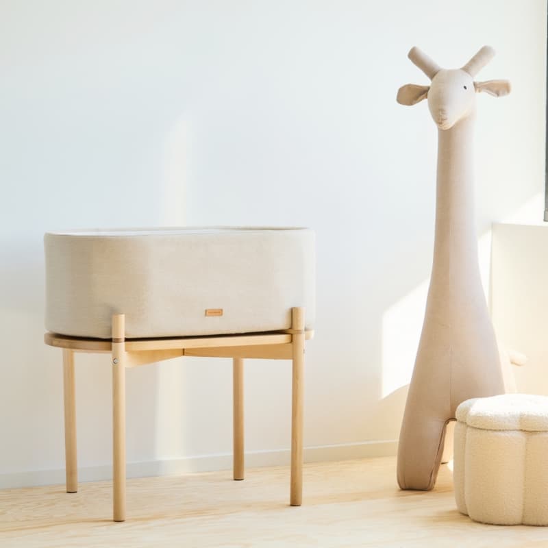 Berceau Linen Beige, beige childhome 25/04 — vue 4 sur 5