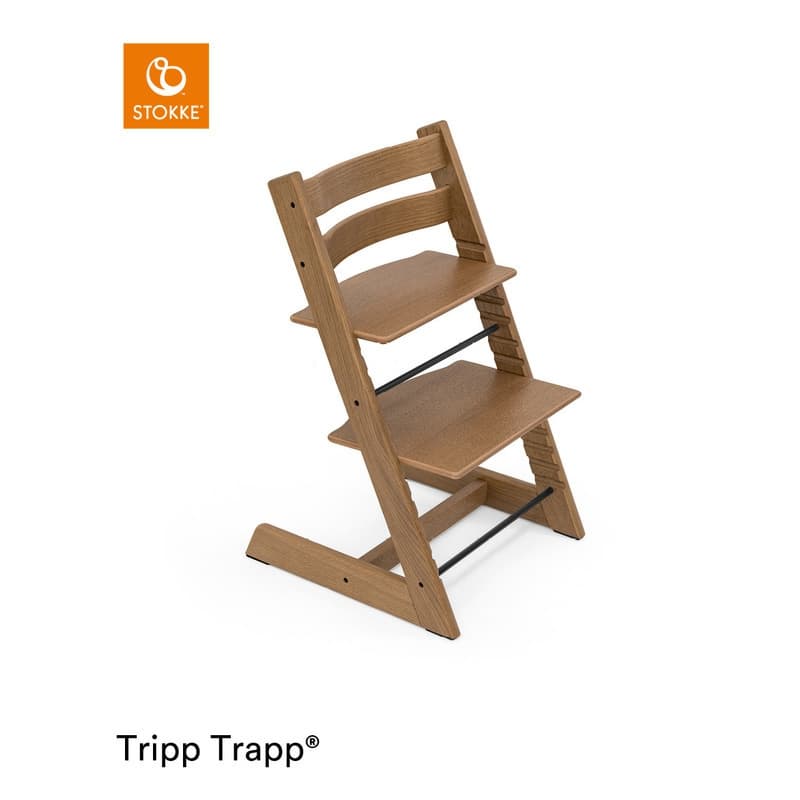 Tripp Trapp Chair Oak Brown, stokke oak brown