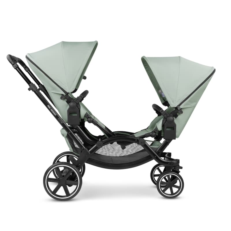 Poussette Jumeaux Zoom, vert pine — vue 18 sur 24