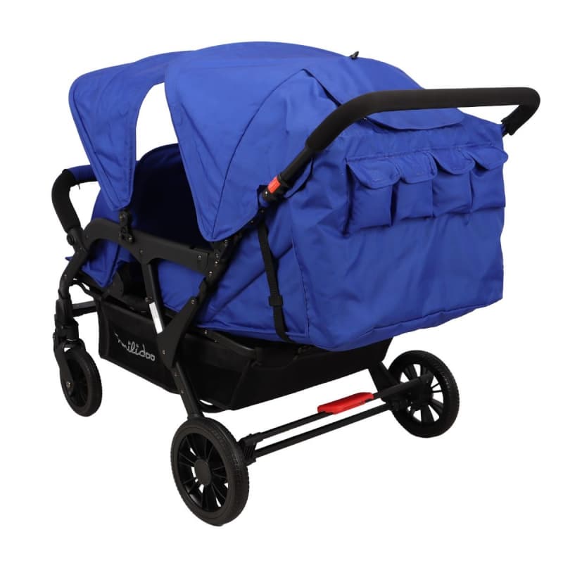 Poussette 4 Places Lidoo Lite, artic blue familidoo — vue 4 sur 10