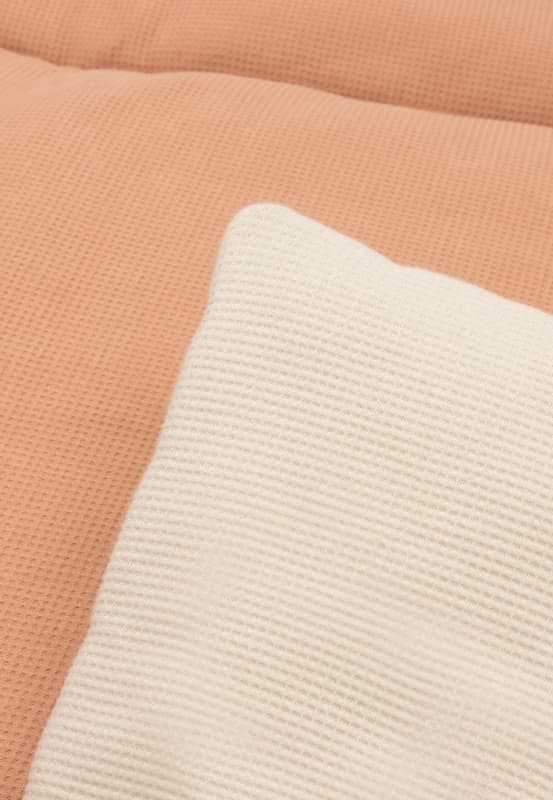Tapis de Parc Waffle, terra sand 75x95cm basics jollein — vue 4 sur 4