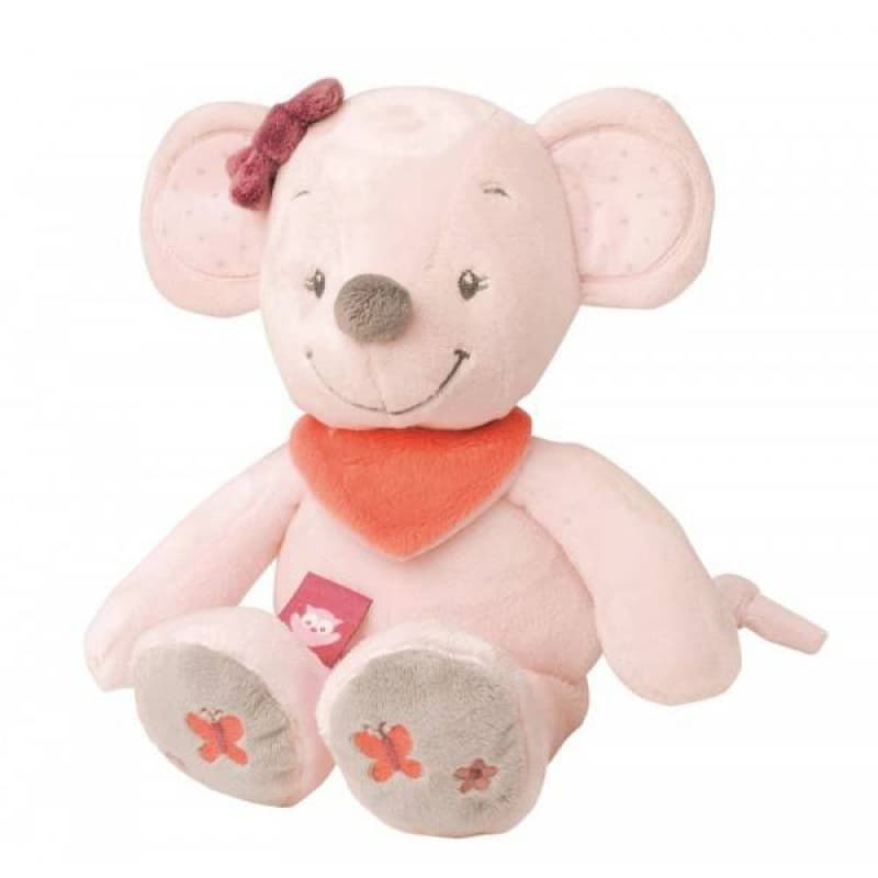 Valentine la Souris 28 Cm, adel&valentine nattou rose h-19