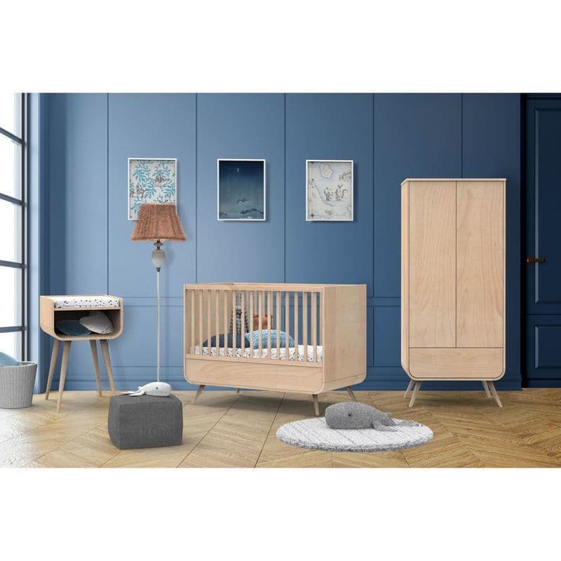 Little Big Bed Bois Pied Bois Bambin, bambin sauthon original 143 x 105 x 75 — vue 2 sur 5