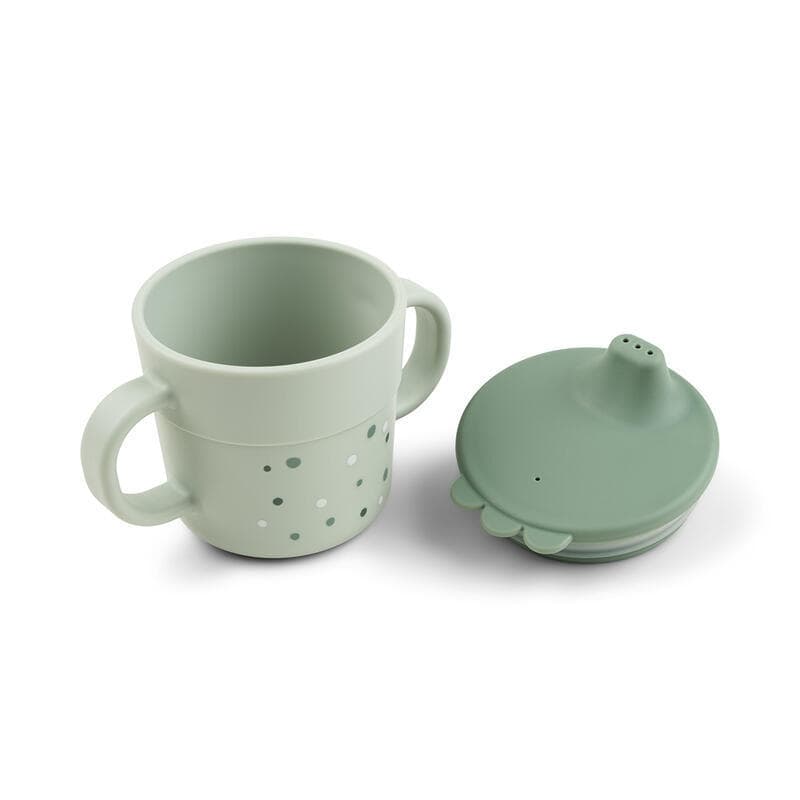 Foodie Tasse Apprentissage Happy Dots, vert done by deer news june 2023 — vue 1 sur 4