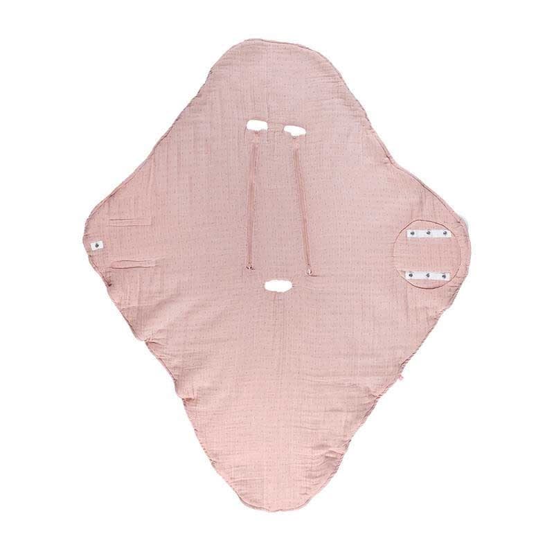 M&m22 Couverture Promenade Lina, Moussel Bio Pad, mix & match noukies rose permanent — vue 4 sur 5