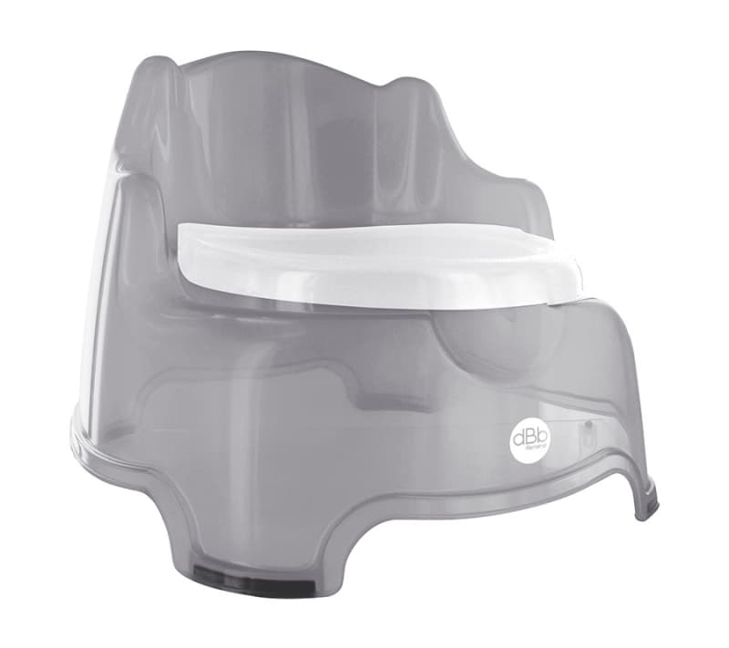 Pot 3 en 1 + Couvercle, hygiene gris