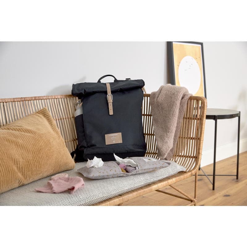 Sac a Dos Rolltop Bleu Nuit, green label lã¤ssig 30x14.5x46 p21 — vue 5 sur 5