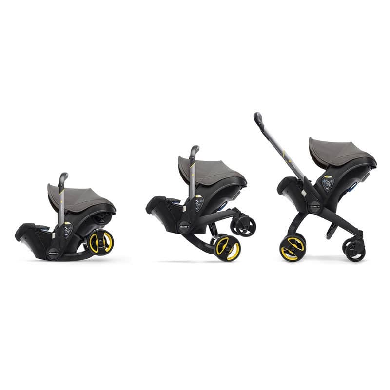Doona+gris Acier, siege auto et poussette 2 en 1 doona — vue 2 sur 4