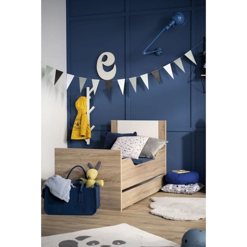 Little Big Bed 140 X 70 Blanc Bois Antonin, antonin meuble — vue 3 sur 5