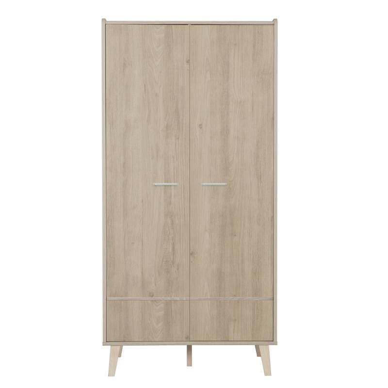 Zelie Armoire 2 Portes, zelie bois galipette chataignier naturel — vue 1 sur 3
