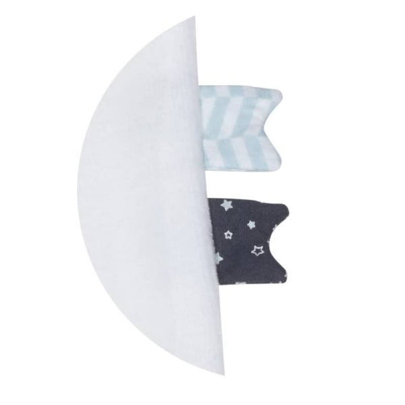 Pyjama Velours Blanc/turquoise New, lazare sauthon babywear 50 x 27 x 1 — vue 1 sur 3